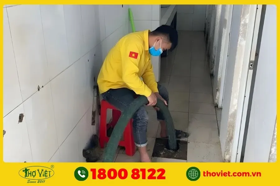 Tại sao nên chọn dịch vụ hút hầm cầu quận 12 của Thợ Việt?