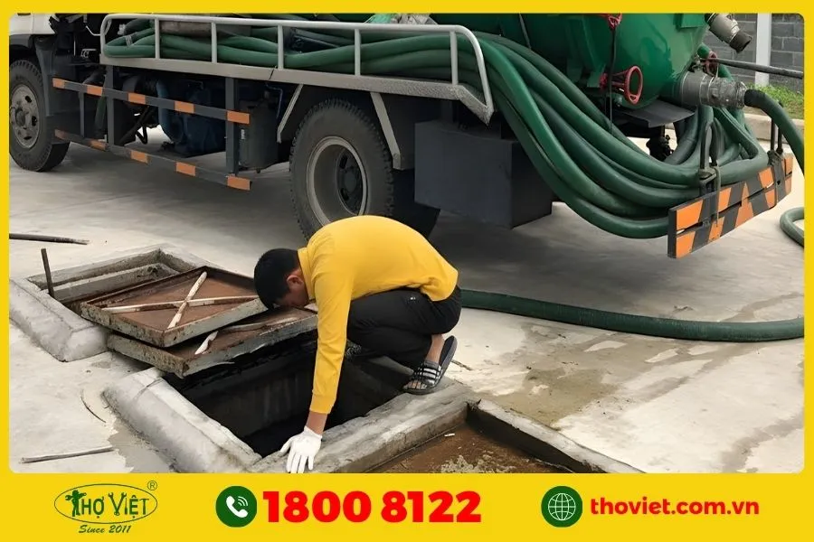 Giới thiệu dịch vụ hút hầm cầu quận 3 tại Thợ việt