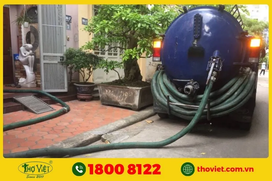 Lý do nên chọn dịch vụ hút hầm cầu quận 6 của Thợ Việt?