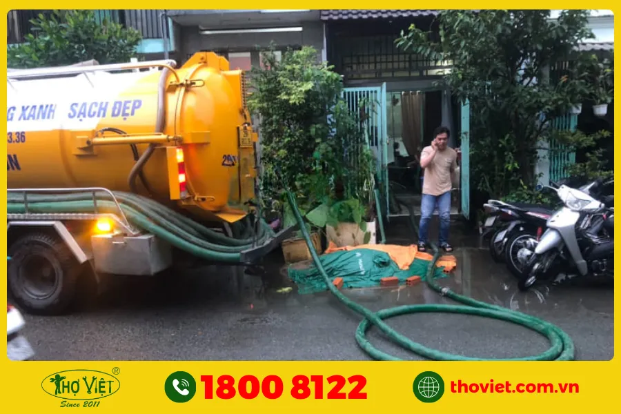 Giới thiệu dịch vụ hút hầm cầu tại Quận 8