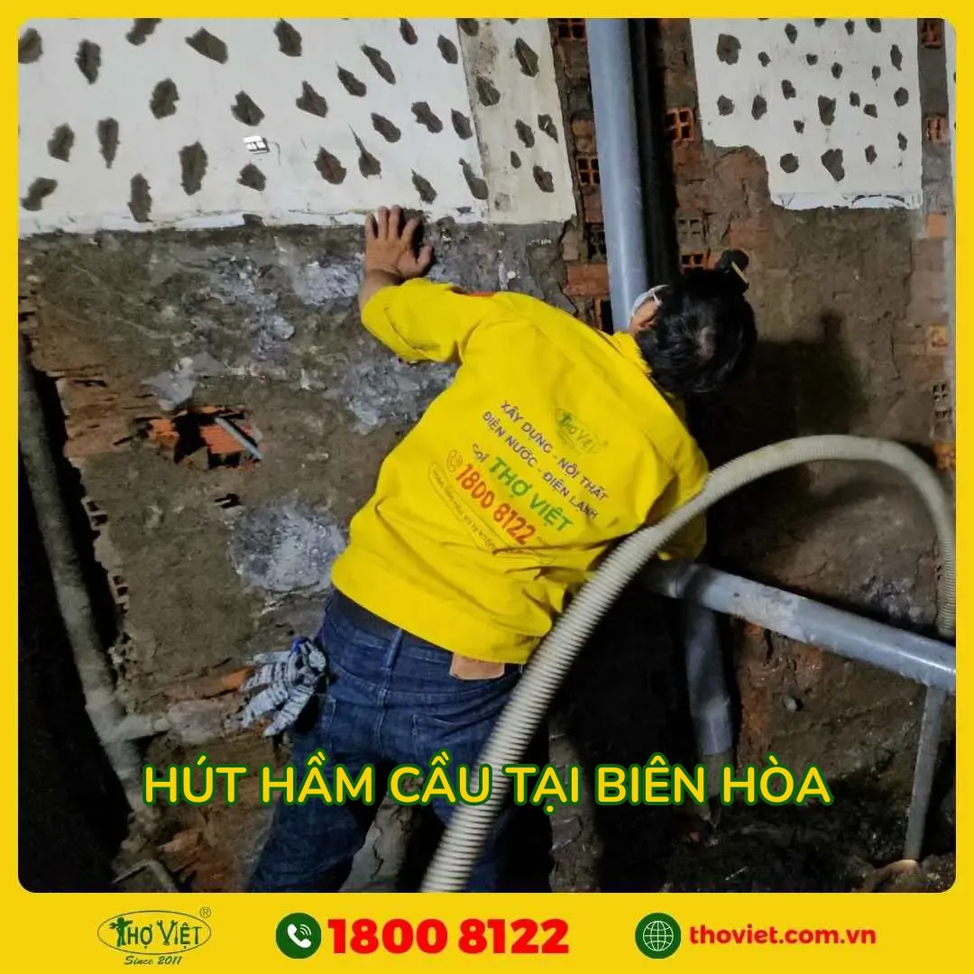 Vì sao lựa chọn dịch vụ hút hầm cầu tại Biên Hòa của Thợ Việt?