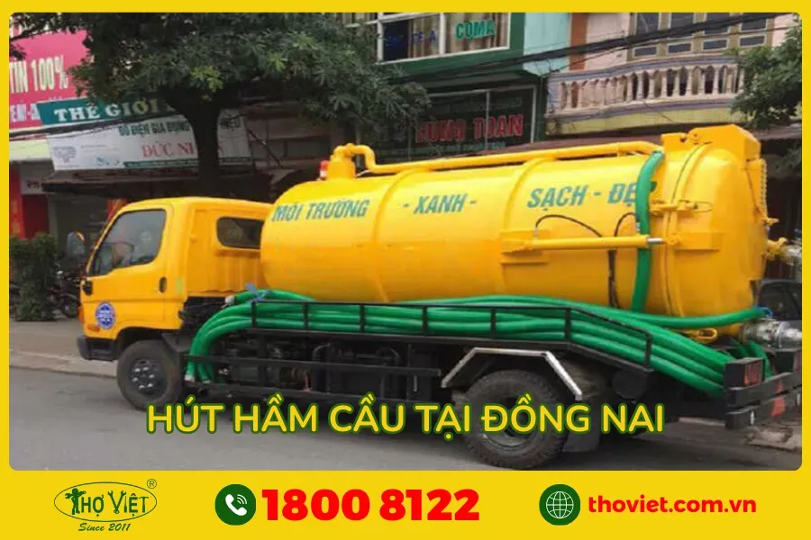 Giới thiệu dịch vụ hút hầm cầu tại Đồng Nai