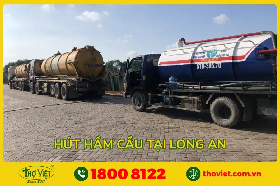 Tại sao, nên chọn Thợ Việt hút hầm cầu tại Long An?