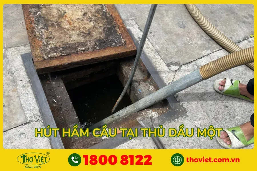 Giới thiệu dịch vụ hút hầm cầu tại Thủ Dầu Một