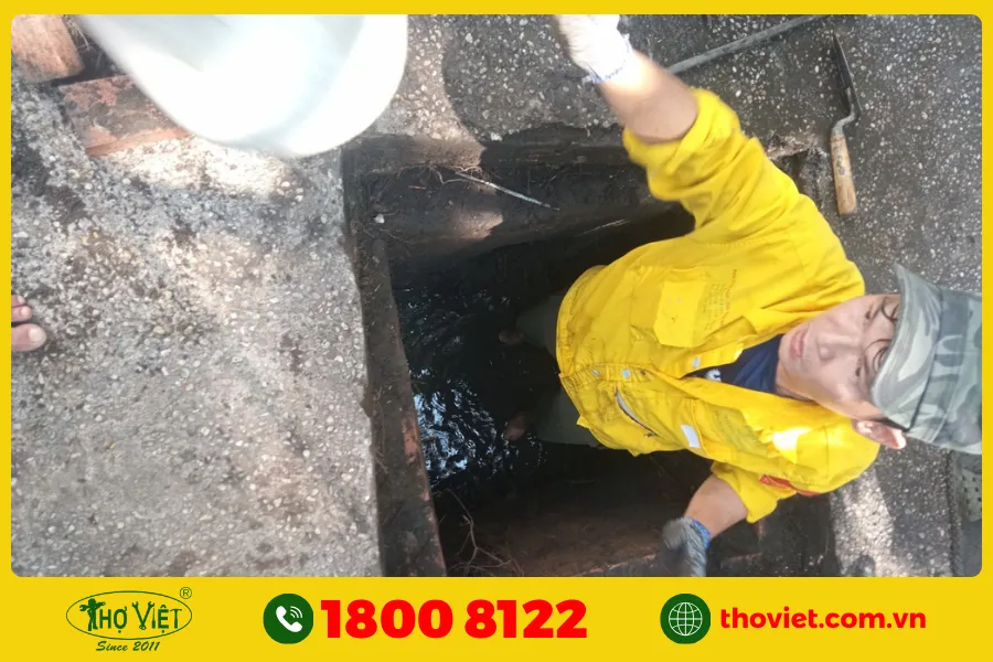 Thông cống nghẹt tại Cần Giờ