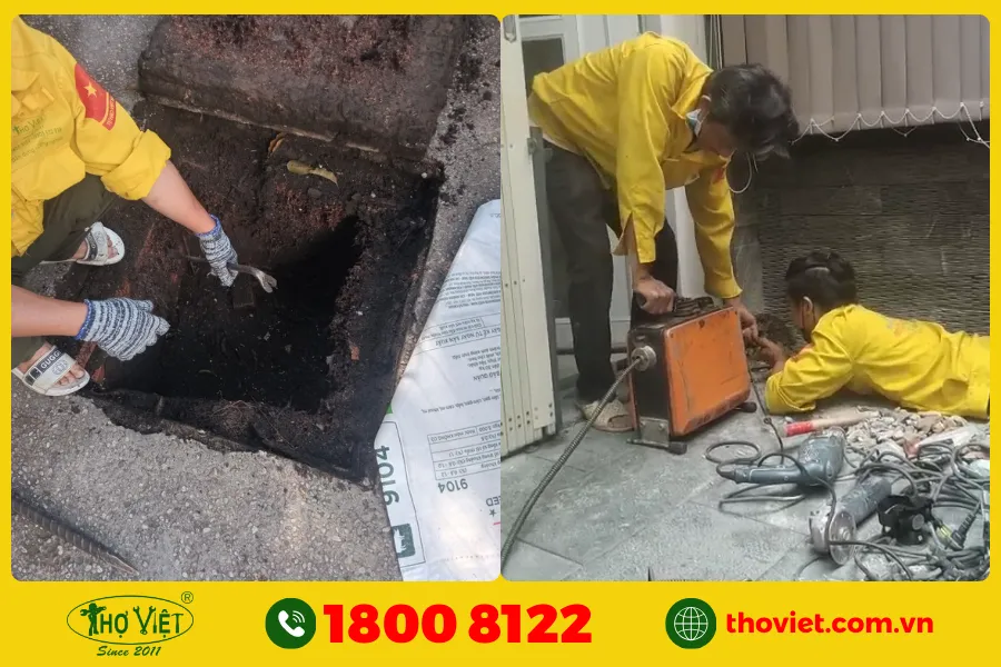 Quy trình thi công cống nghẹt tại Cần Giờ - Thợ Việt