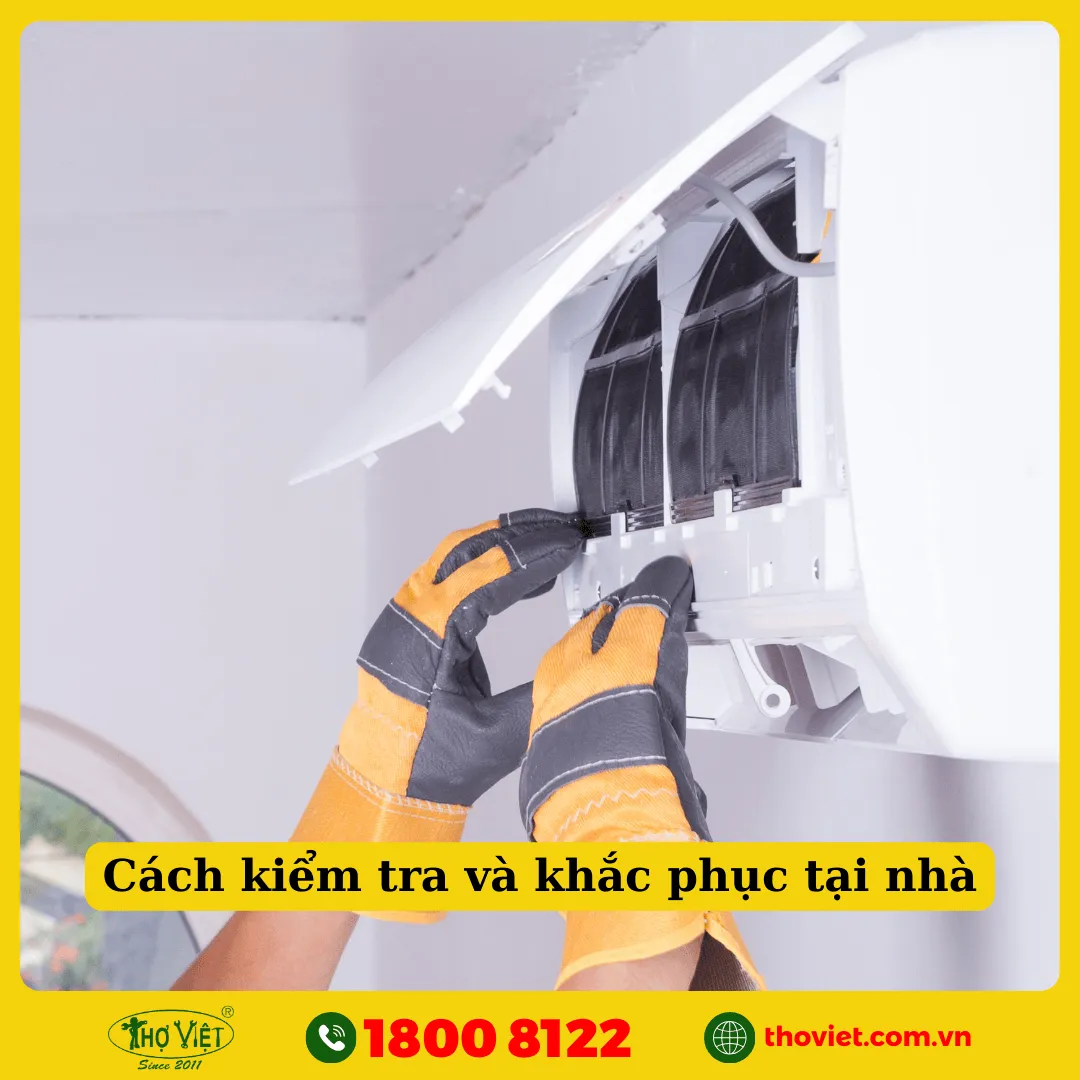 Cách kiểm tra và khắc phục tại nhà