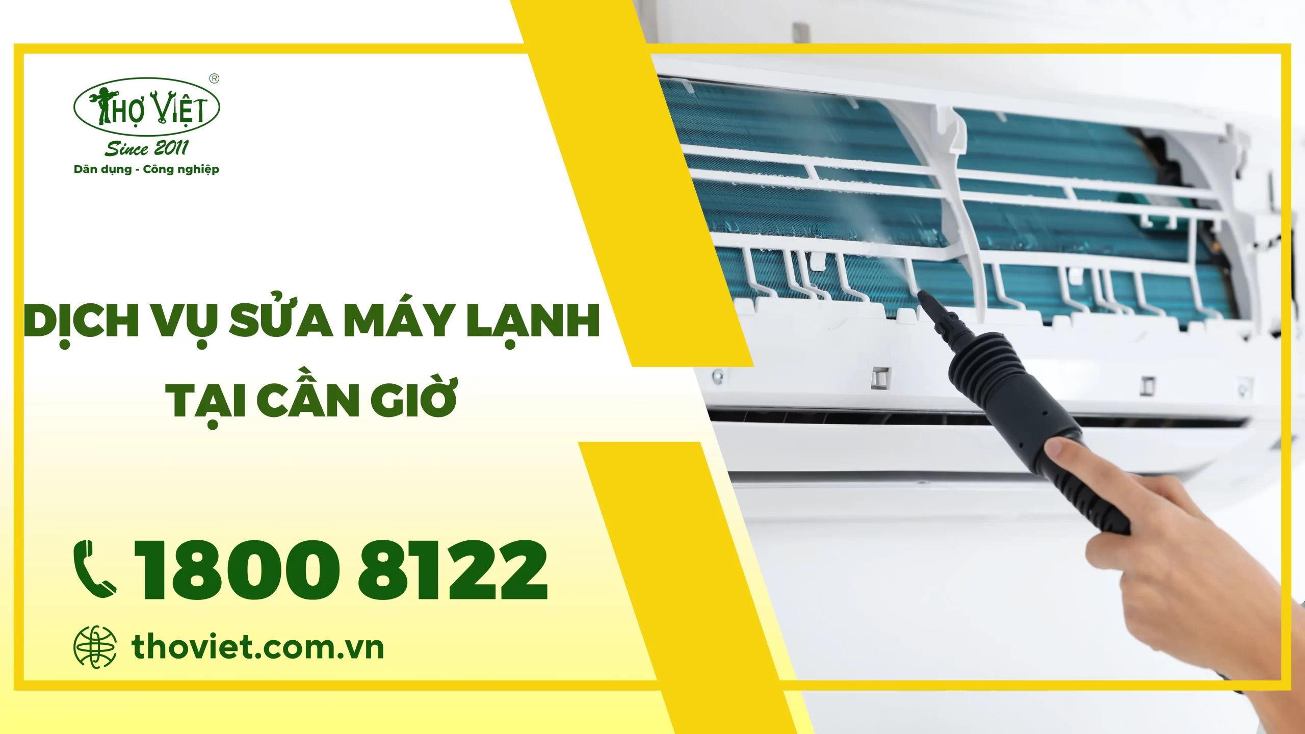 Dịch vụ sửa máy lạnh tại Cần Giờ