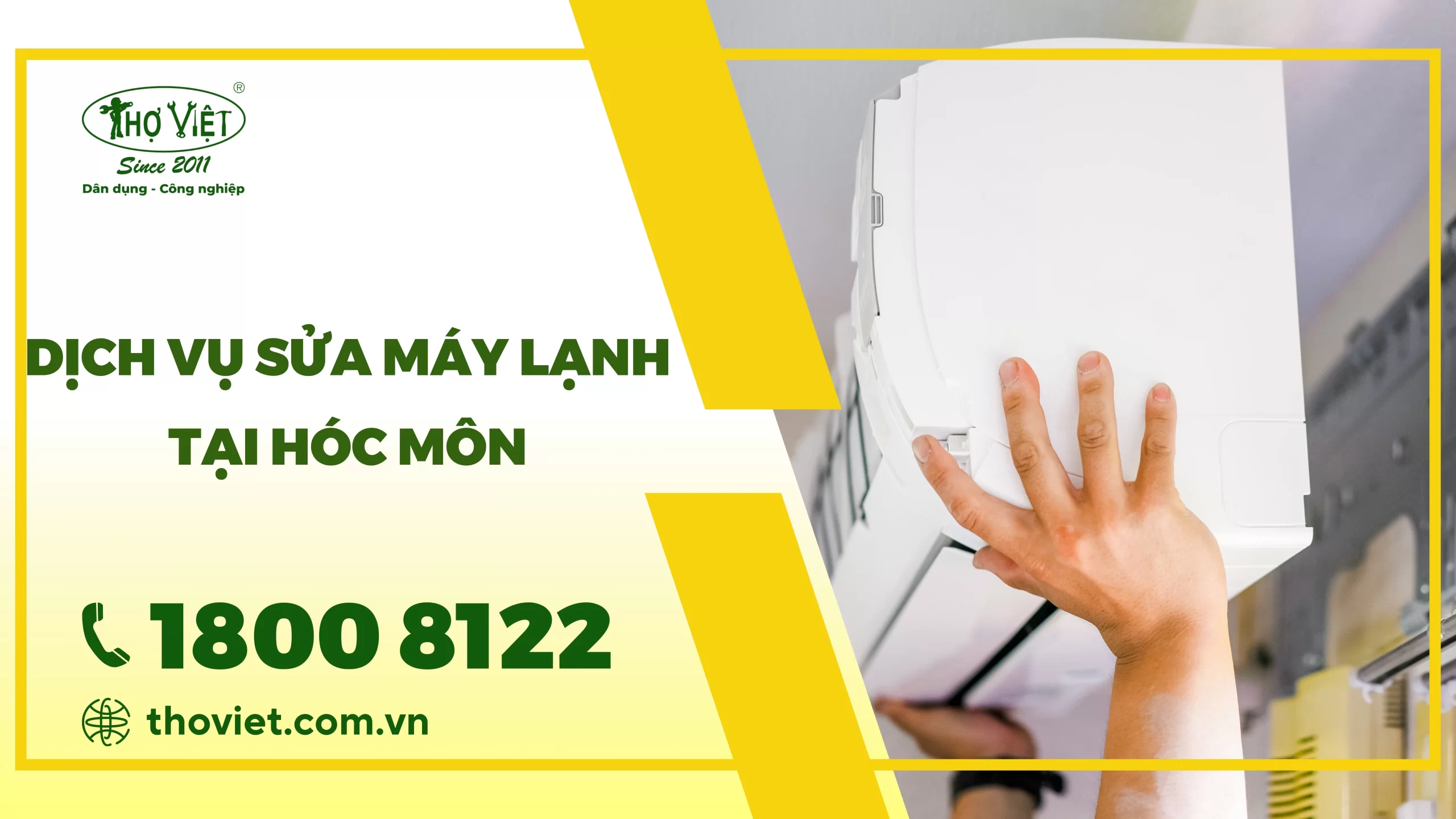 Dịch vụ sửa máy lạnh tại Hóc Môn