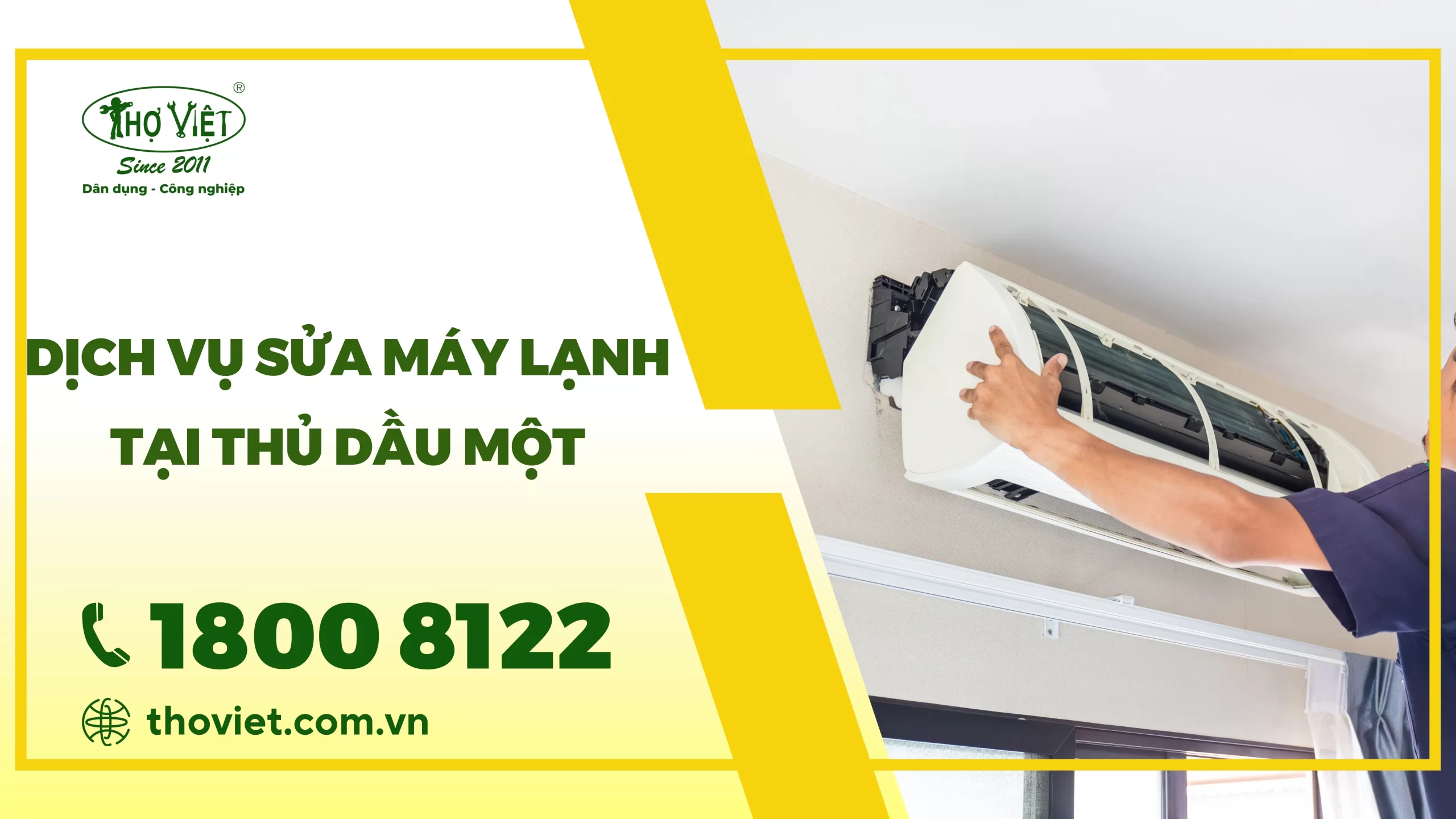 Dịch vụ sửa máy lạnh tại Thủ Dầu Một