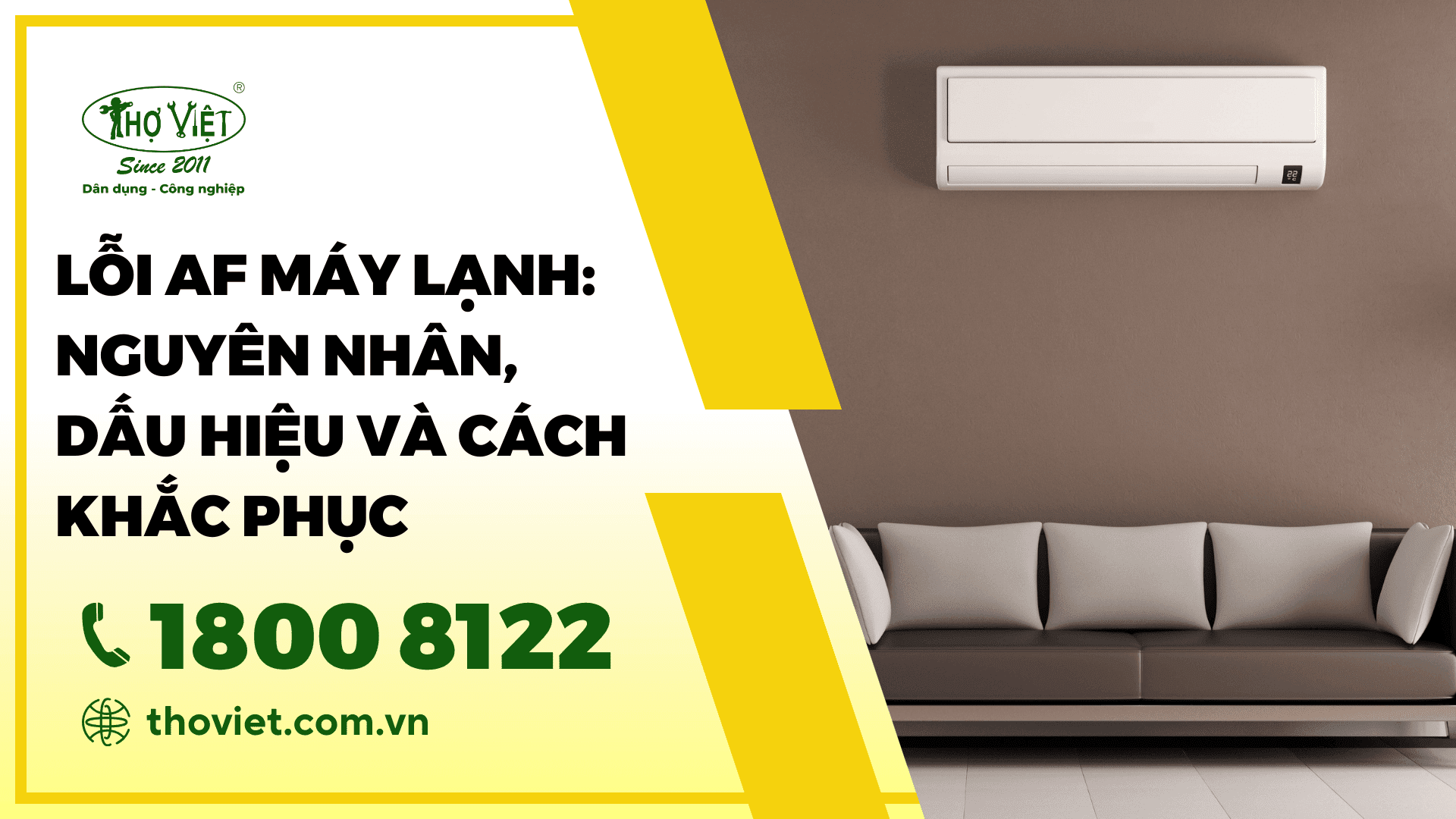 Lỗi AF máy lạnh: Nguyên nhân, dấu hiệu và cách khắc phục