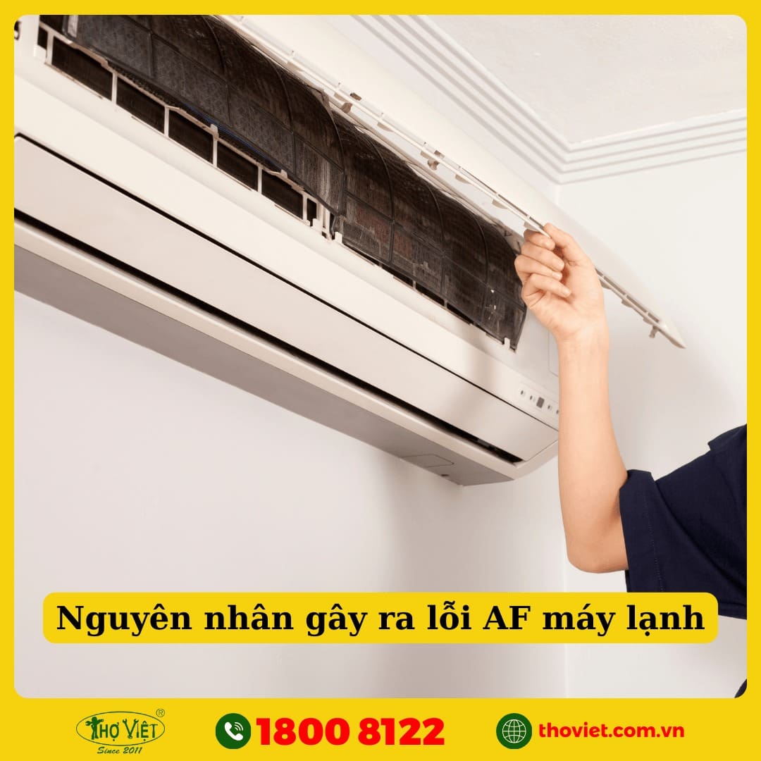 Nguyên nhân gây ra lỗi AF máy lạnh