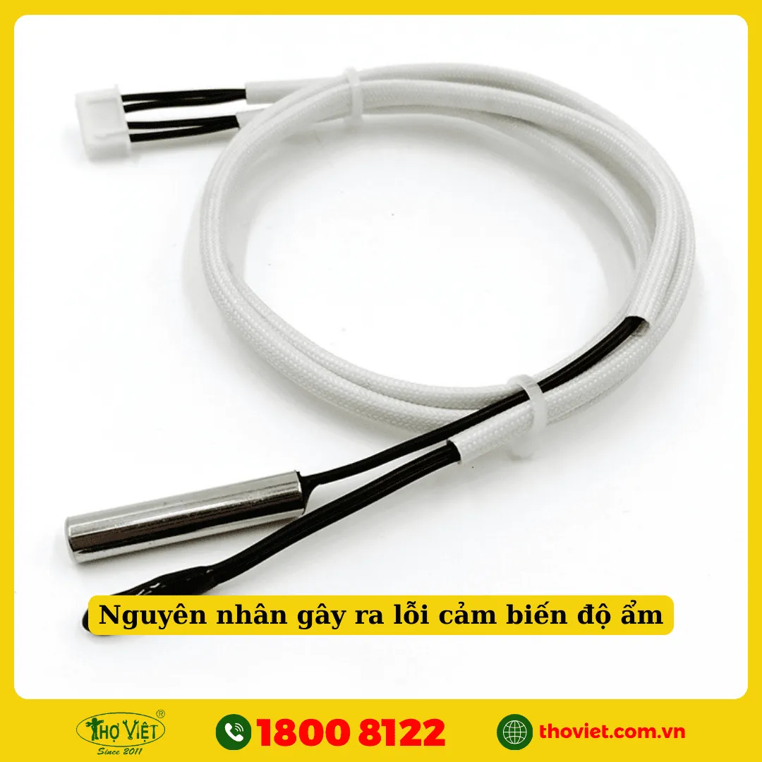 Nguyên nhân gây ra lỗi cảm biến độ ẩm