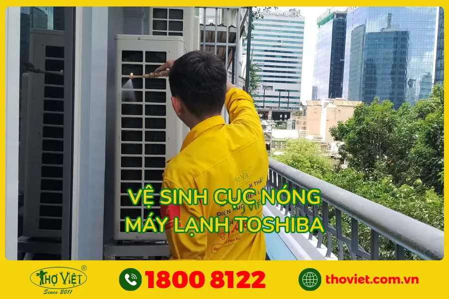 Các bước thực hiện vệ sinh cục nóng máy lạnh