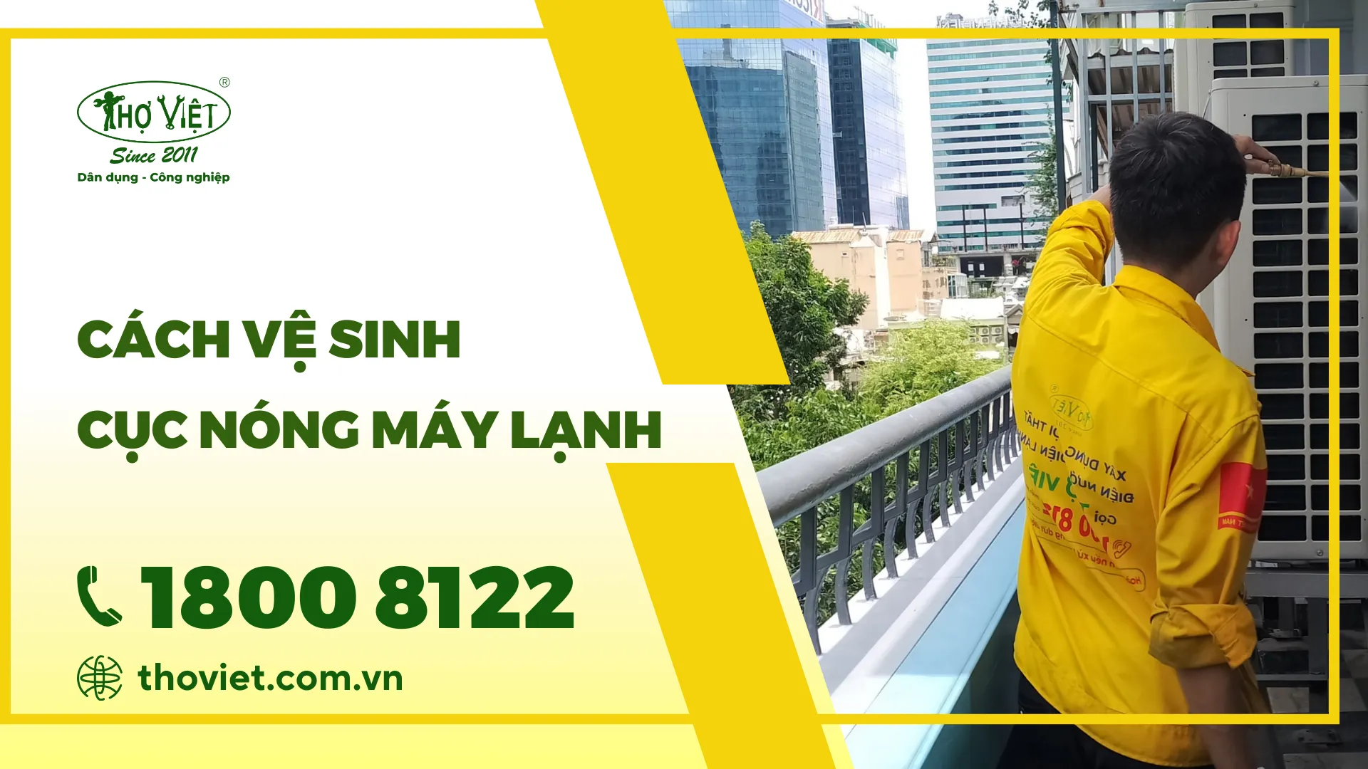 Bật mí cách vệ sinh cục nóng máy lạnh Toshiba