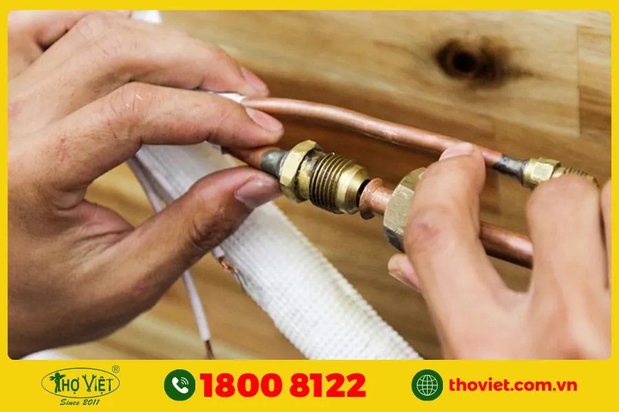 Ống đồng bị hỏng