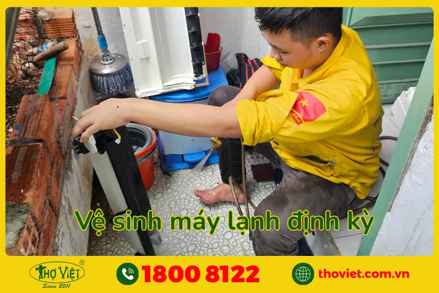 Cần vệ sinh máy lạnh định kỳ