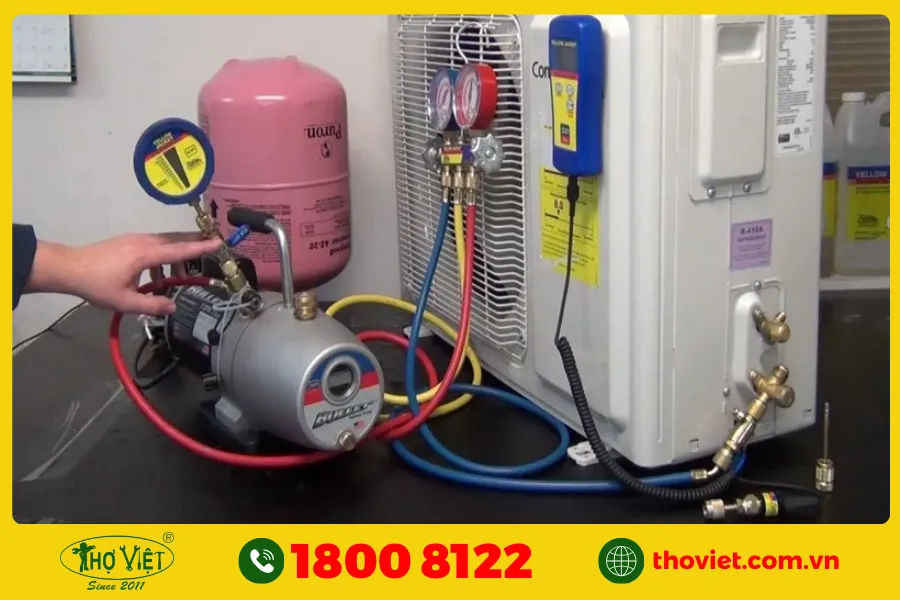 Máy lạnh hết gas