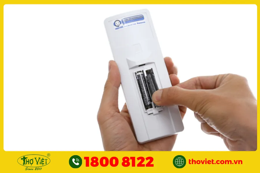 Pin remote yếu