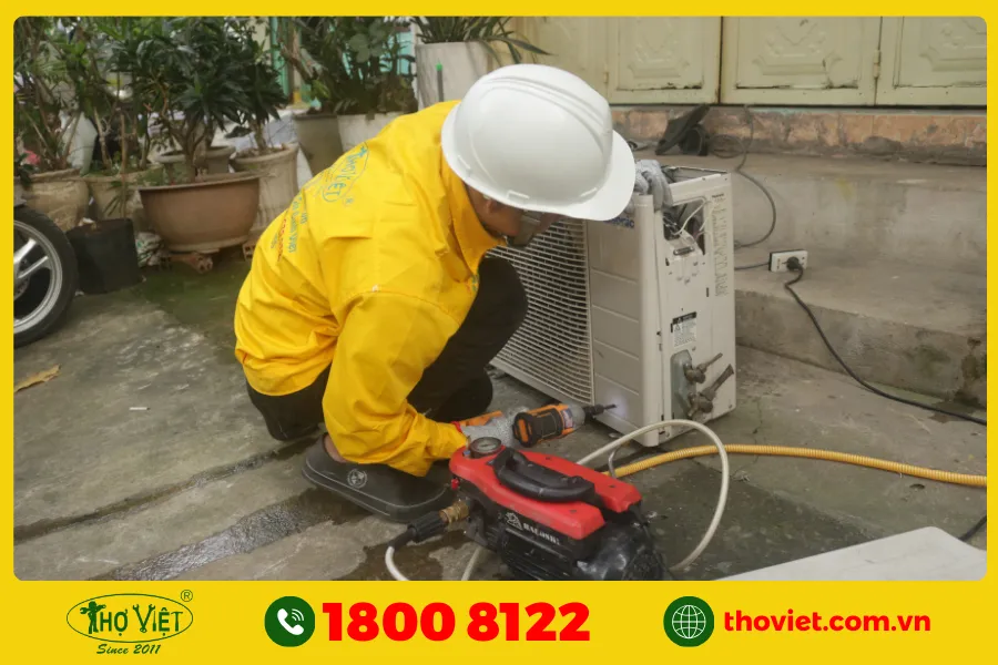 Bị tắc nghẽn dàn nóng