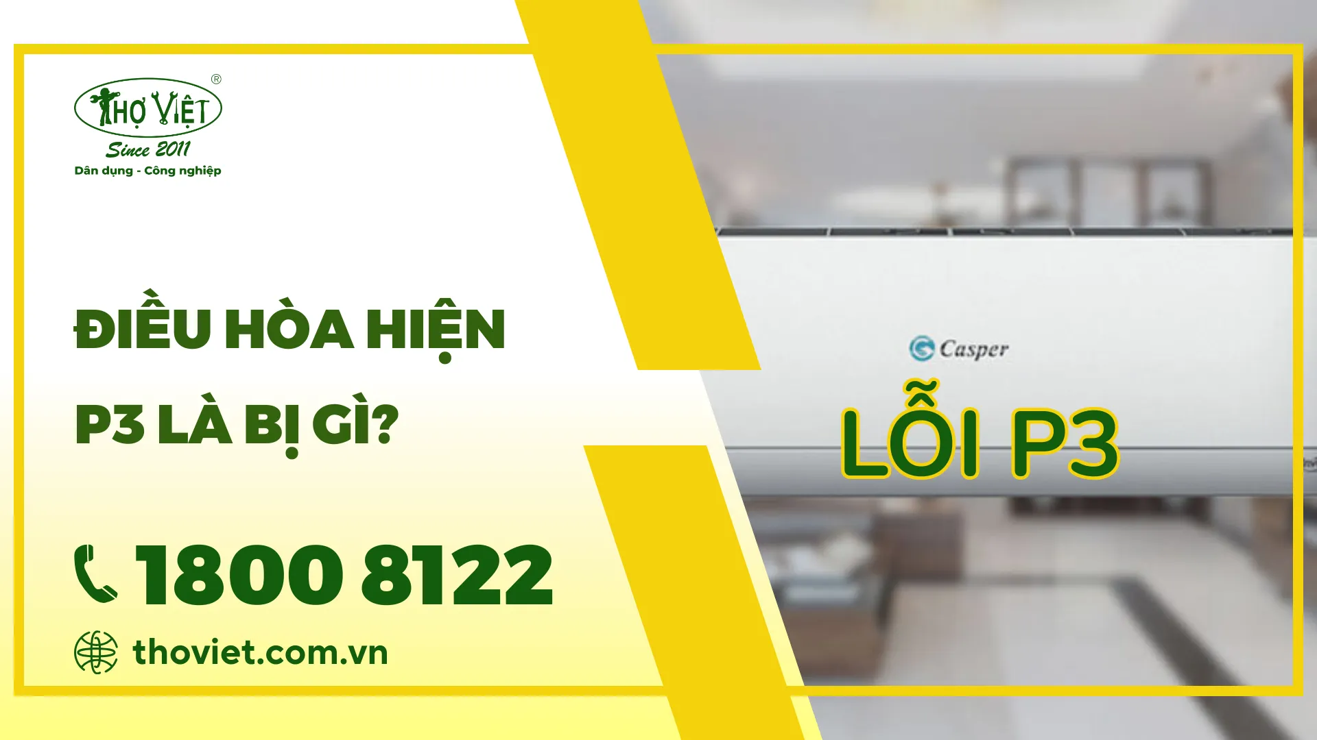 Điều hòa hiện P3 là bị gì? Có ảnh hưởng gì không?