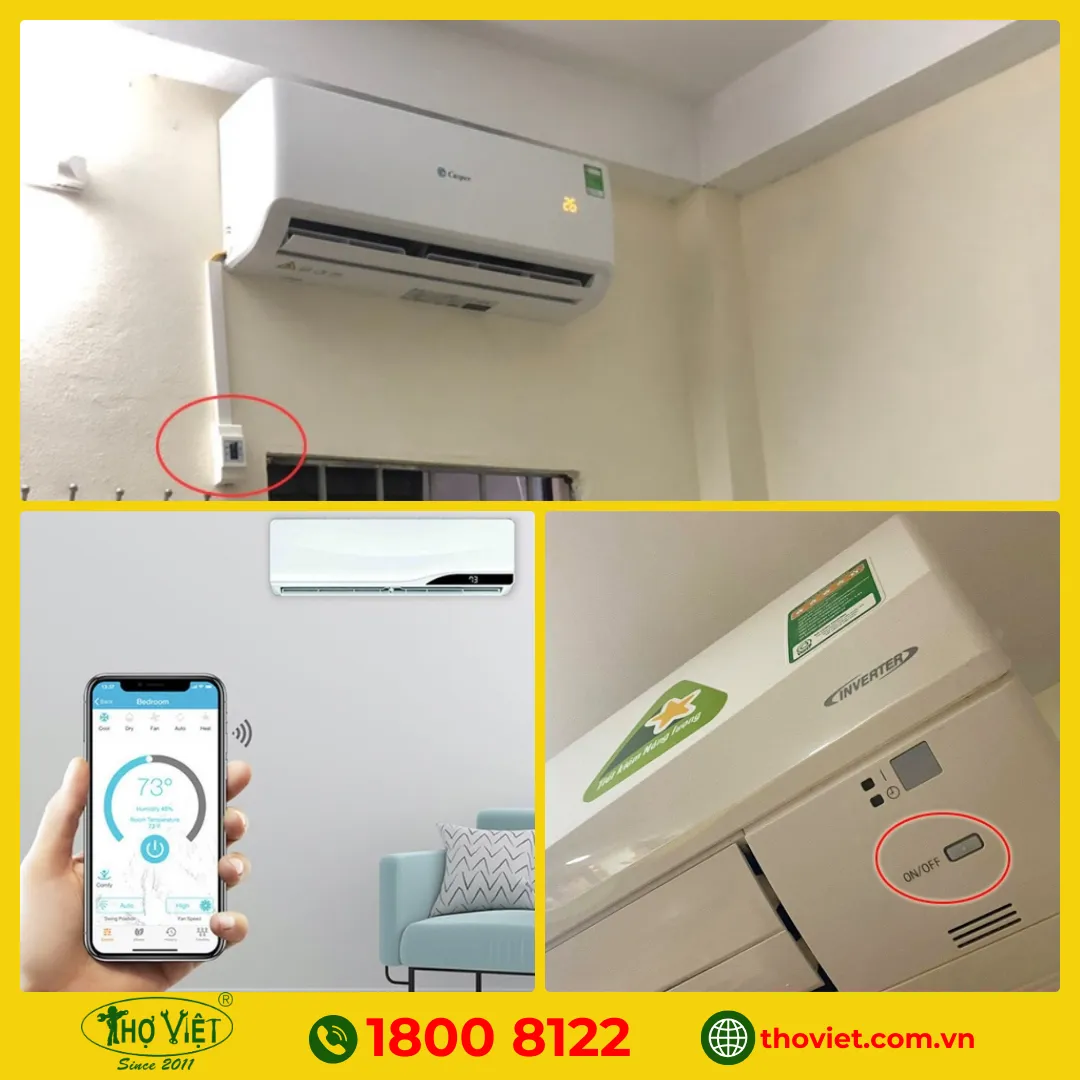 Hướng dẫn cách điều khiển máy lạnh không cần dùng remote