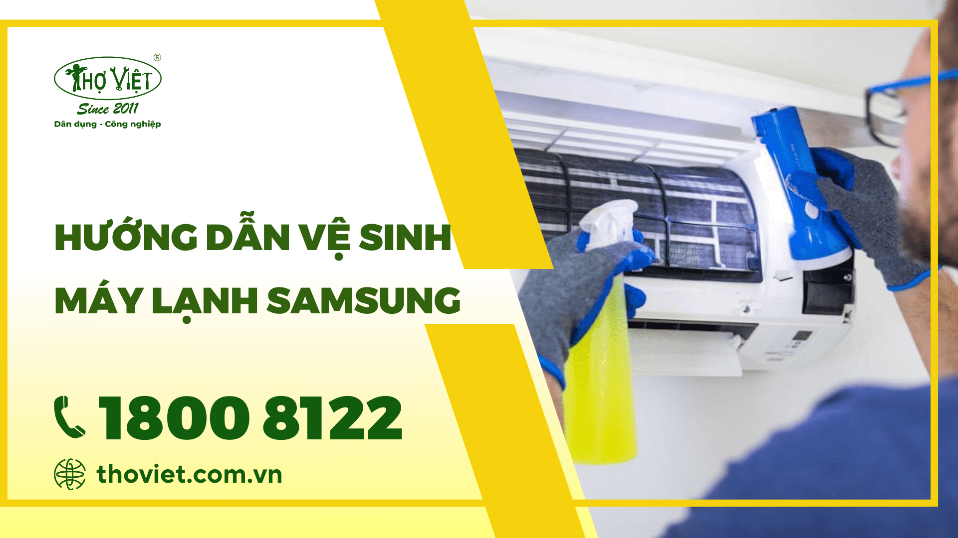 Hướng dẫn vệ sinh máy lạnh Samsung đơn giản tại nhà