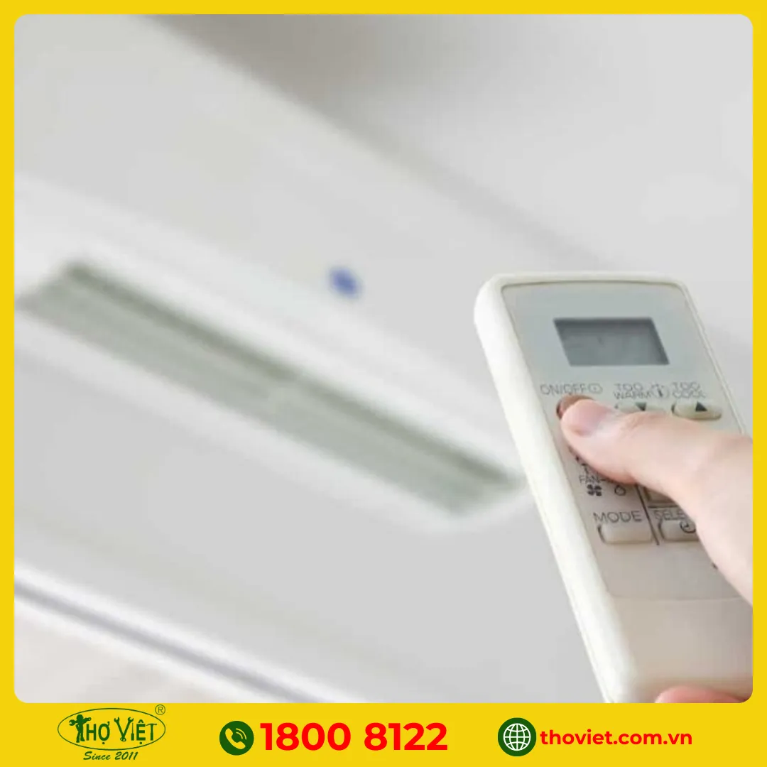 Màn hình remote không hiển thị