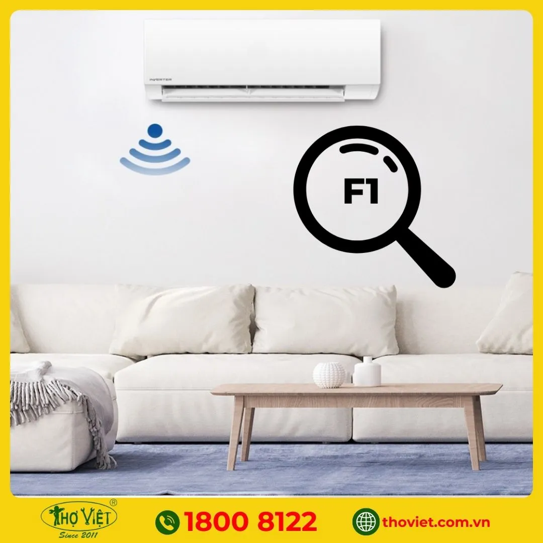 Máy lạnh báo lỗi f1