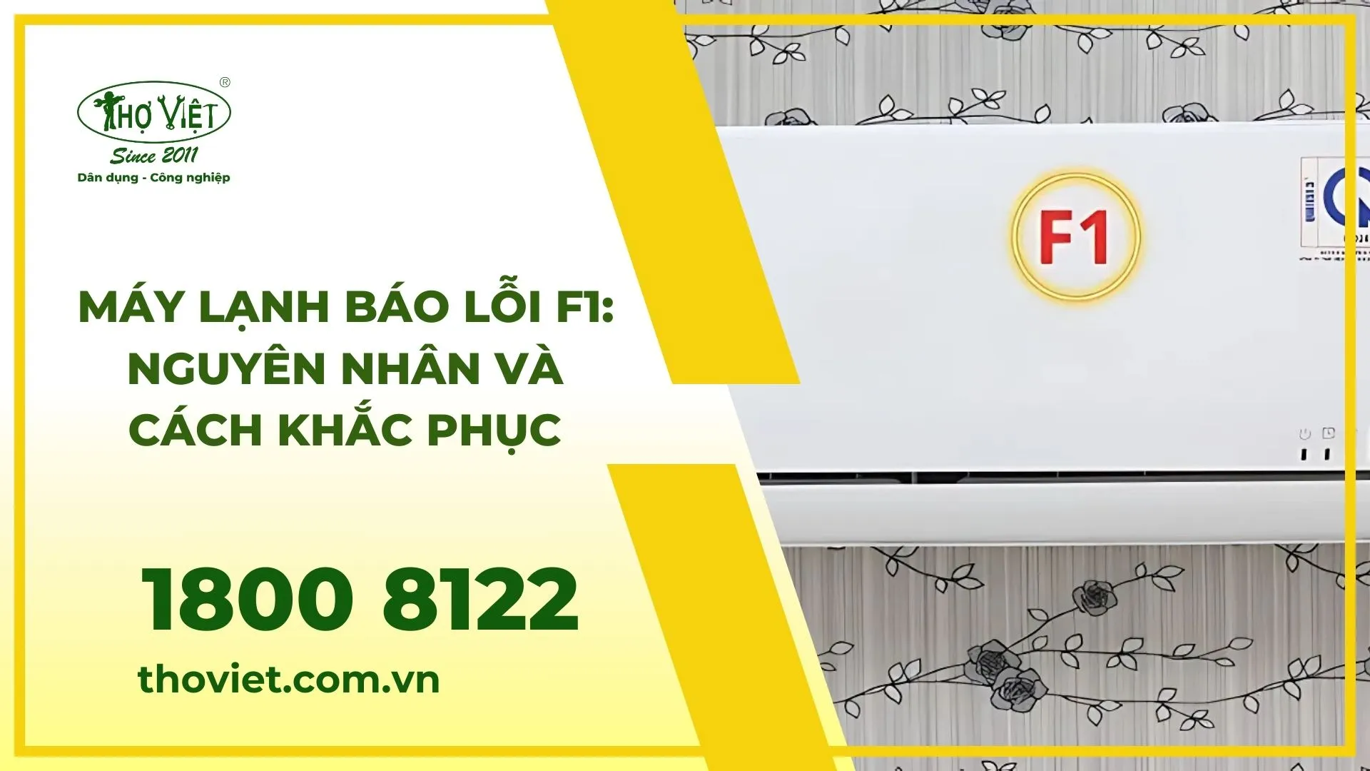 máy lạnh aqua báo lỗi f1