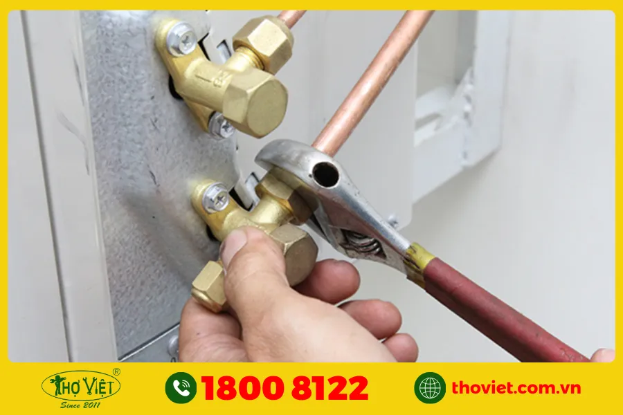 Đường ống dẫn gas bị tắc nghẽn