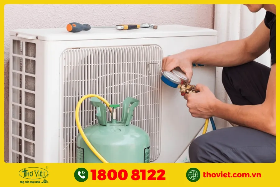 Máy lạnh hết & thiếu gas