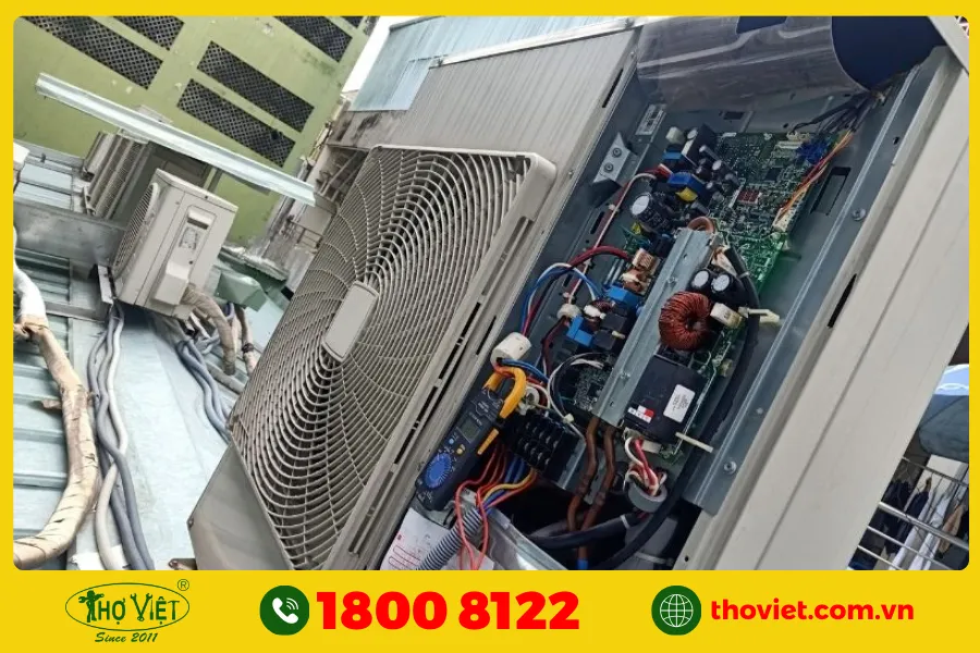 Block chạy và dừng liên tục do quá tải