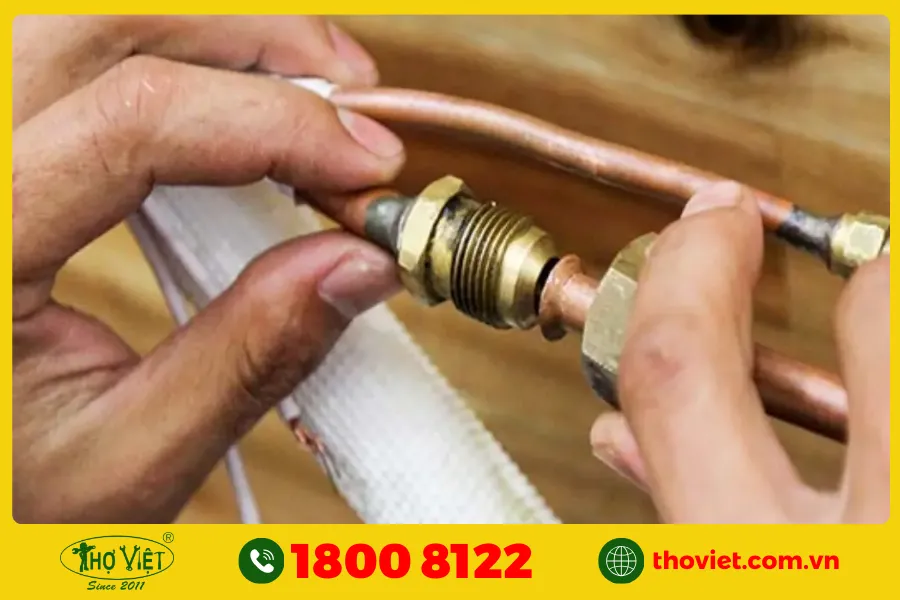 Đường ống dẫn gas bị nghẹt