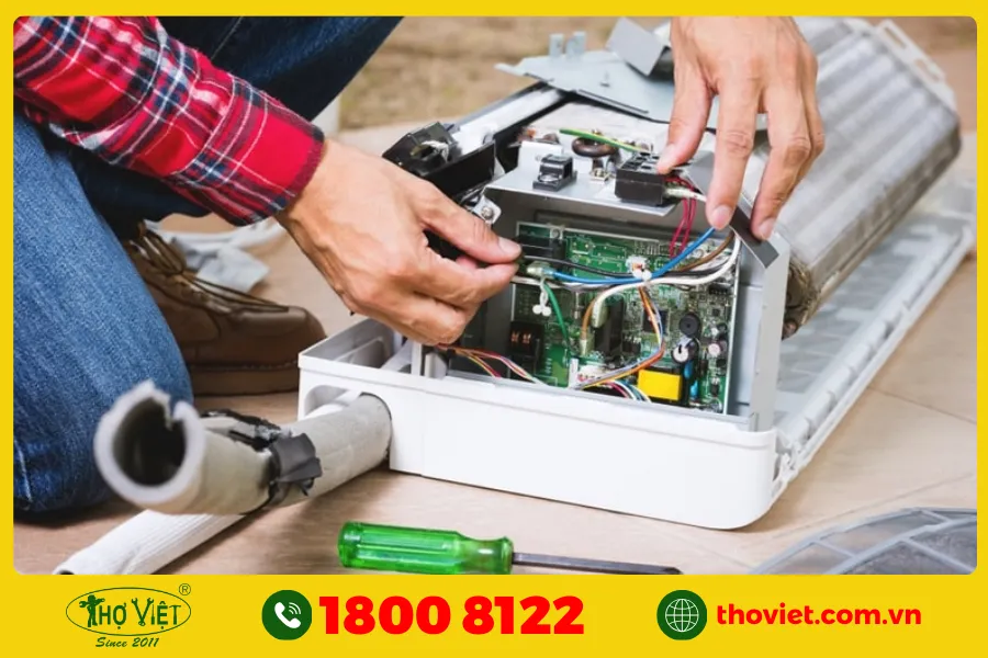 Tủ điện và bảng mạch bị hỏng