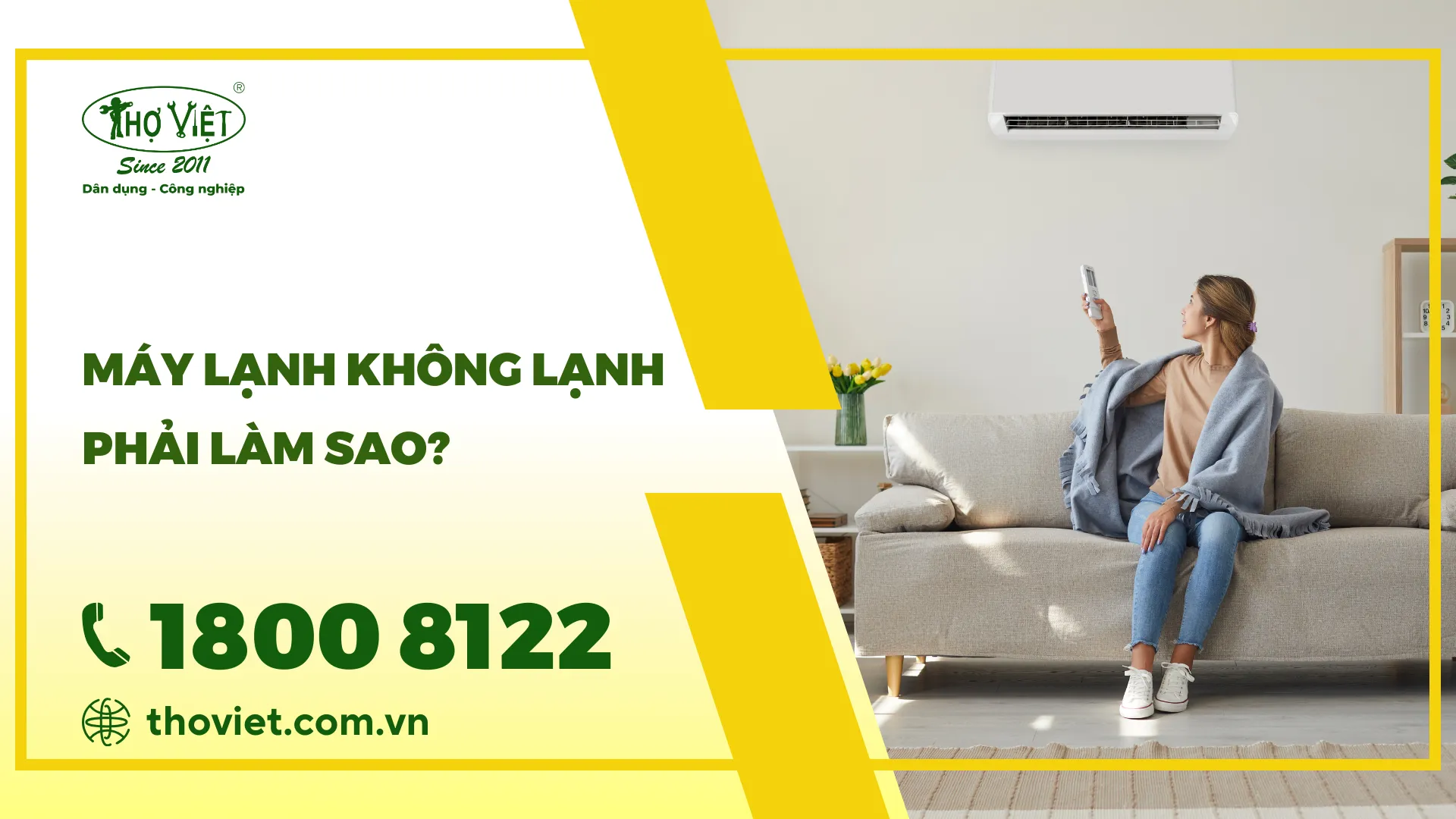 máy lạnh không lạnh