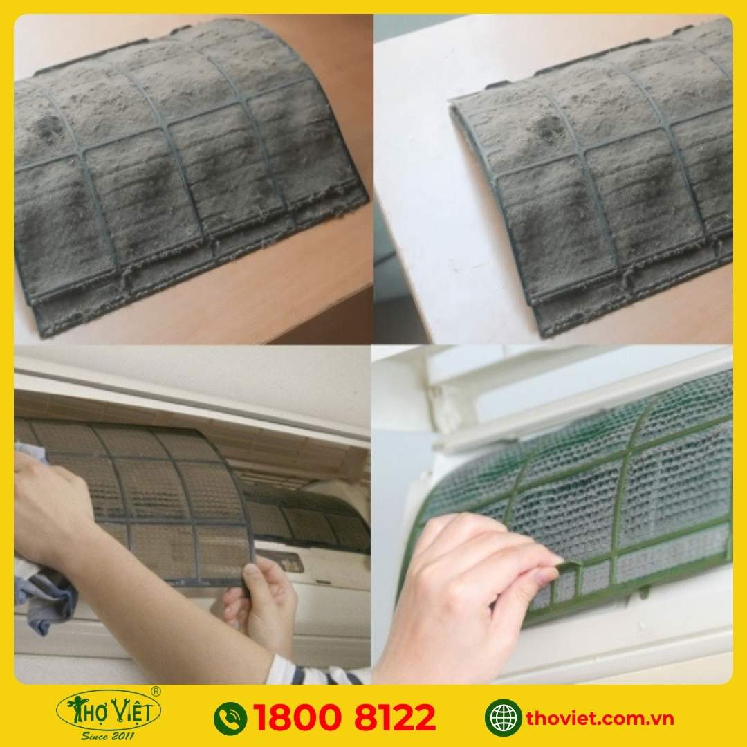 Máy lạnh không vệ sinh định kỳ