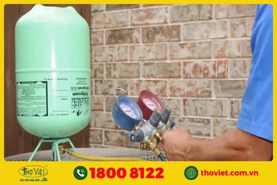Áp suất gas hoặc máy nén không ổn định