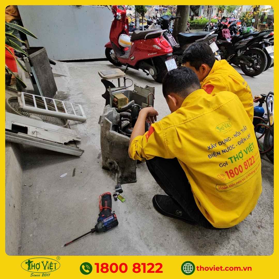 Những nguyên nhân phải gọi thợ điện lạnh đến xử lý lỗi cục nóng điều hòa không chạy 