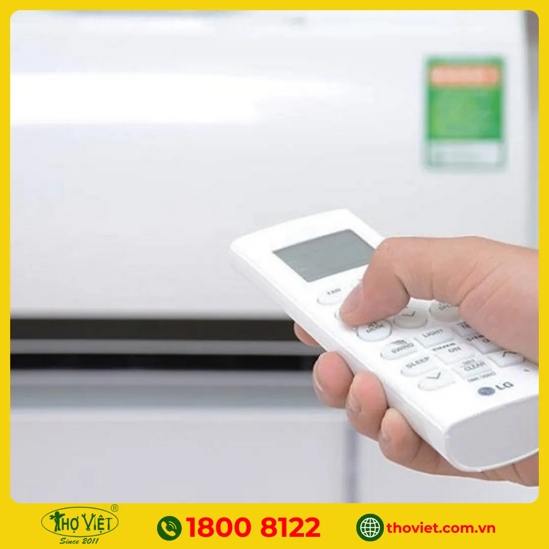 Remote không hiển thị chỉ số nhiệt độ