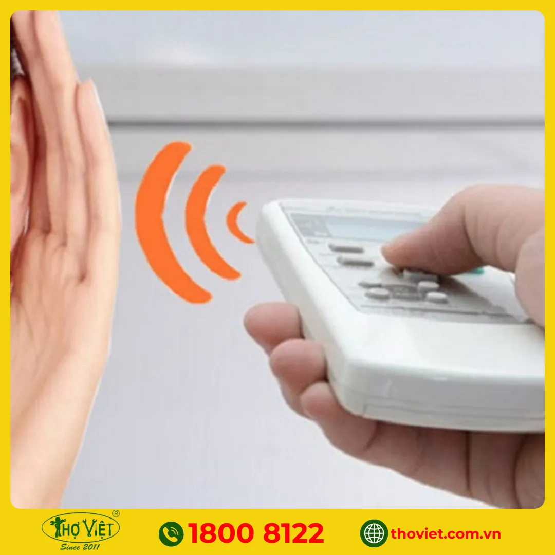 Remote lên hình nhưng không có tiếng “bíp”