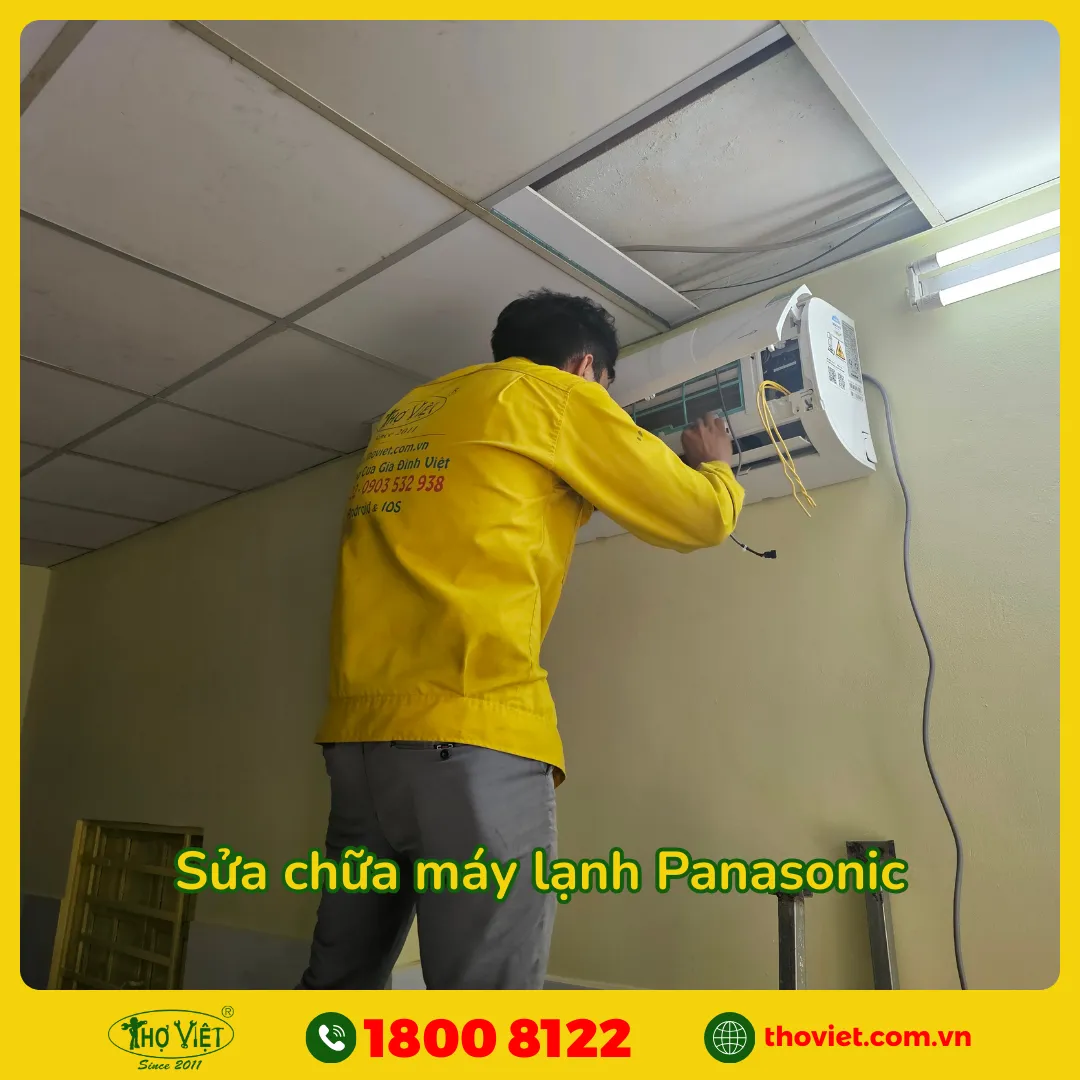 Giới thiệu dịch vụ sửa máy lạnh Panasonic