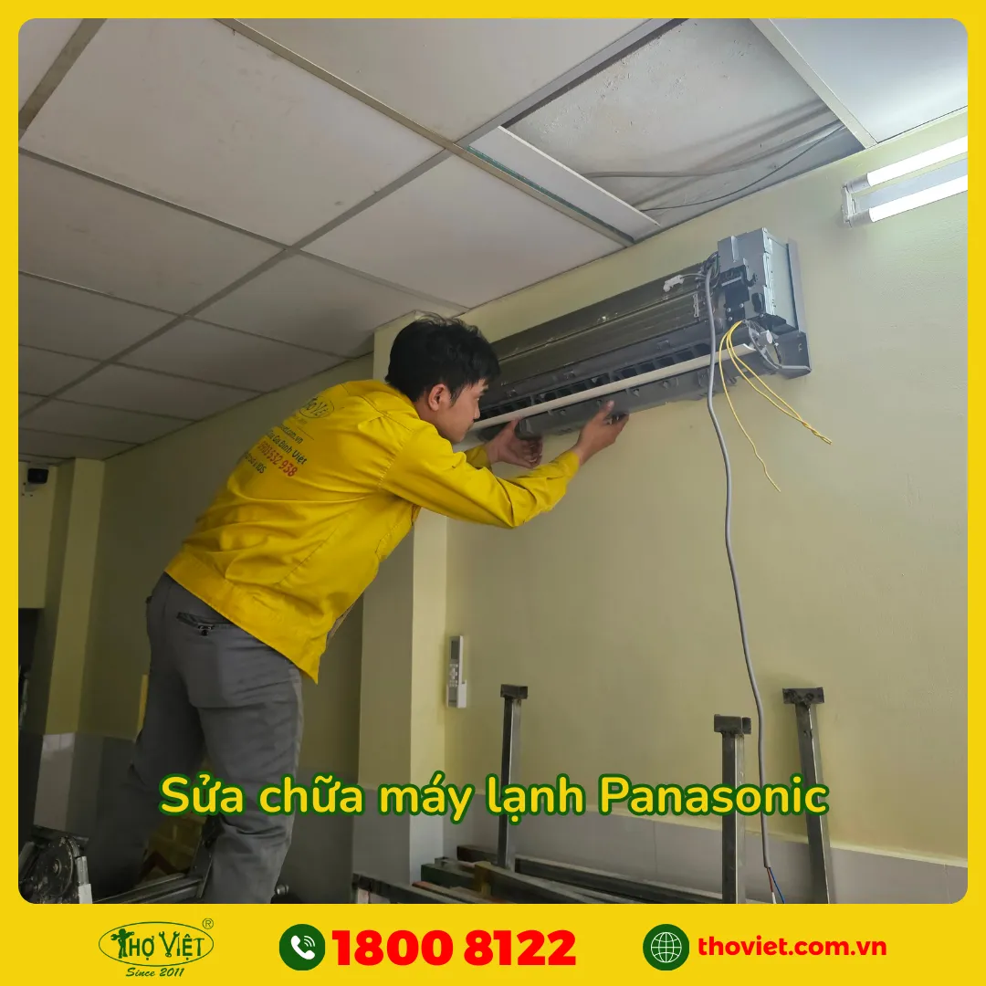 Tại sao nên chọn Thợ Việt sửa máy lạnh Panasonic?