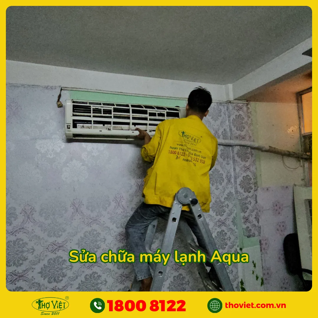 Giới thiệu dịch vụ sửa máy lạnh Aqua