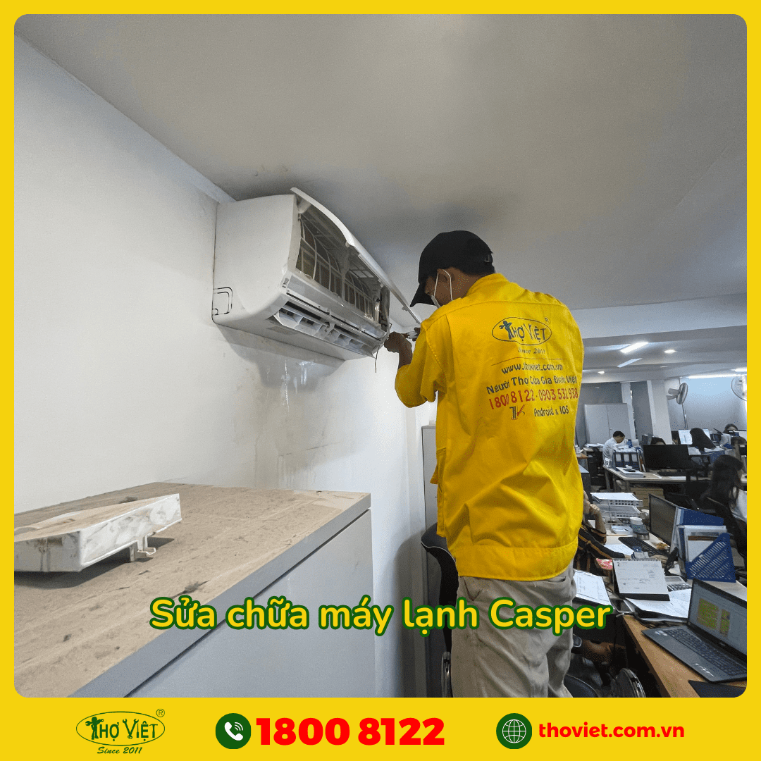 Giới thiệu dịch vụ sửa máy lạnh Casper