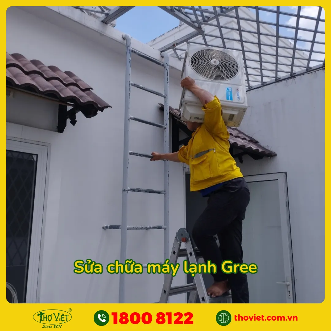Tại sao nên chọn Thợ Việt sửa máy lạnh Gree?