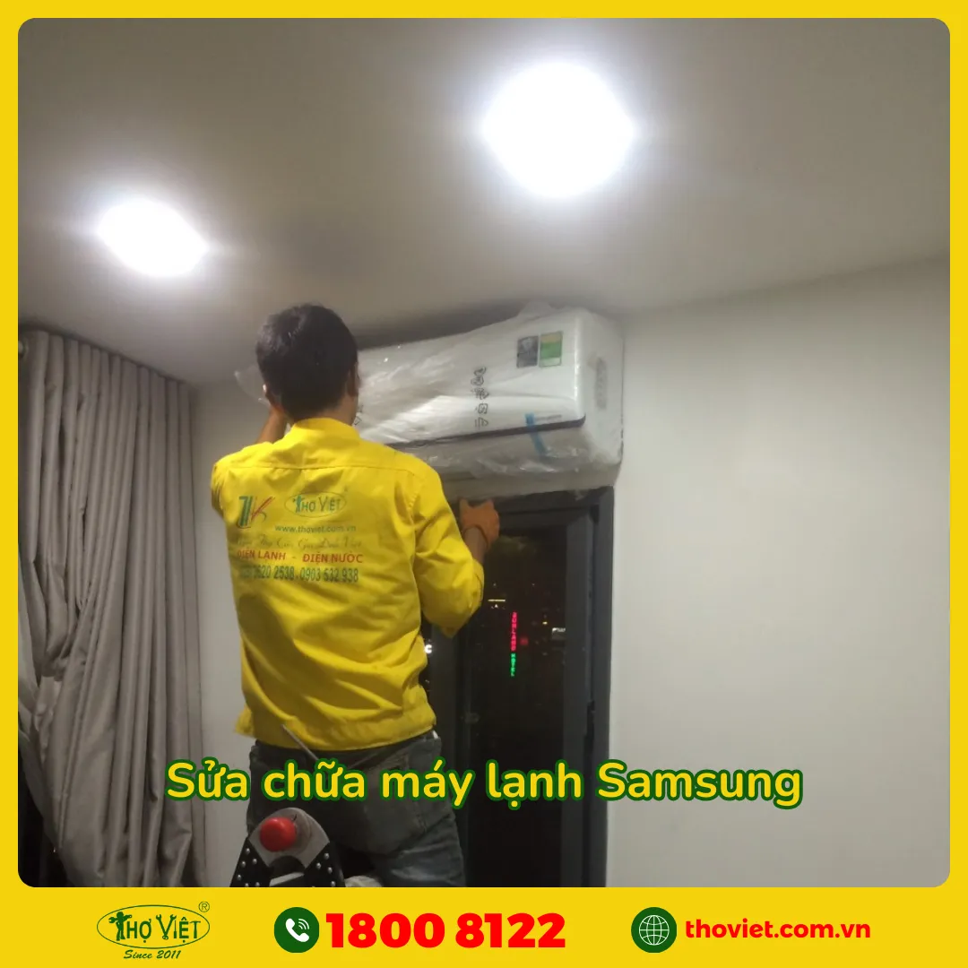Giới thiệu dịch vụ sửa máy lạnh Samsung