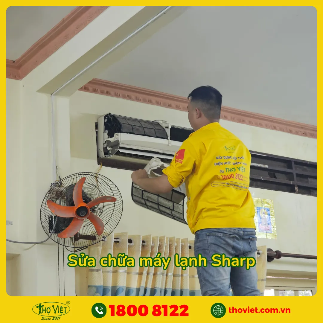 Sửa chữa máy lạnh Sharp