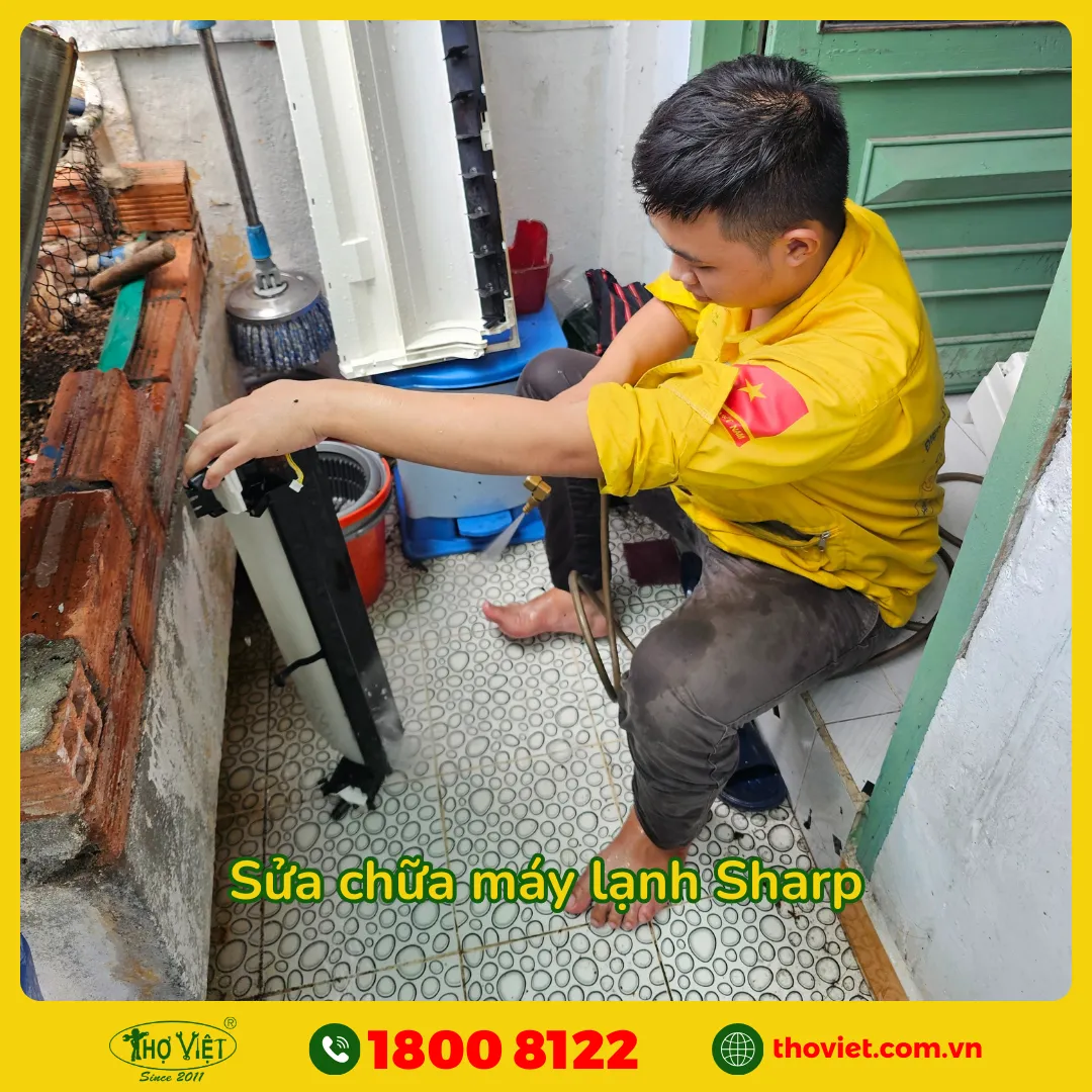 Giới thiệu dịch vụ sửa máy lạnh Sharp