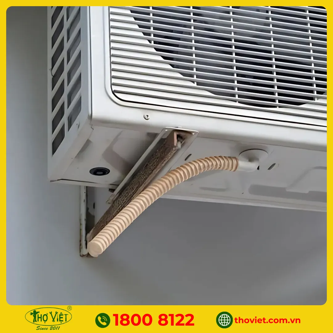 Vệ sinh ống thoát nước máy lạnh